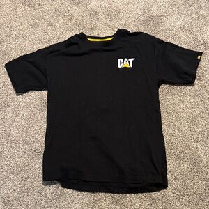 CAT Black Short Sleeve Tee